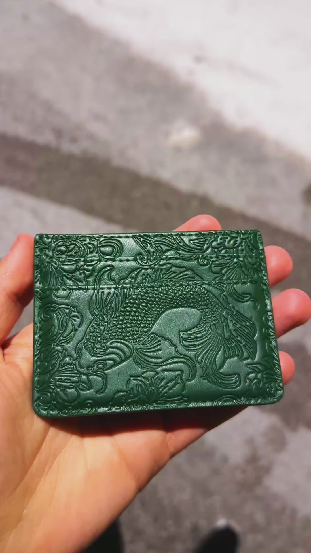 Forest Green Cardholder